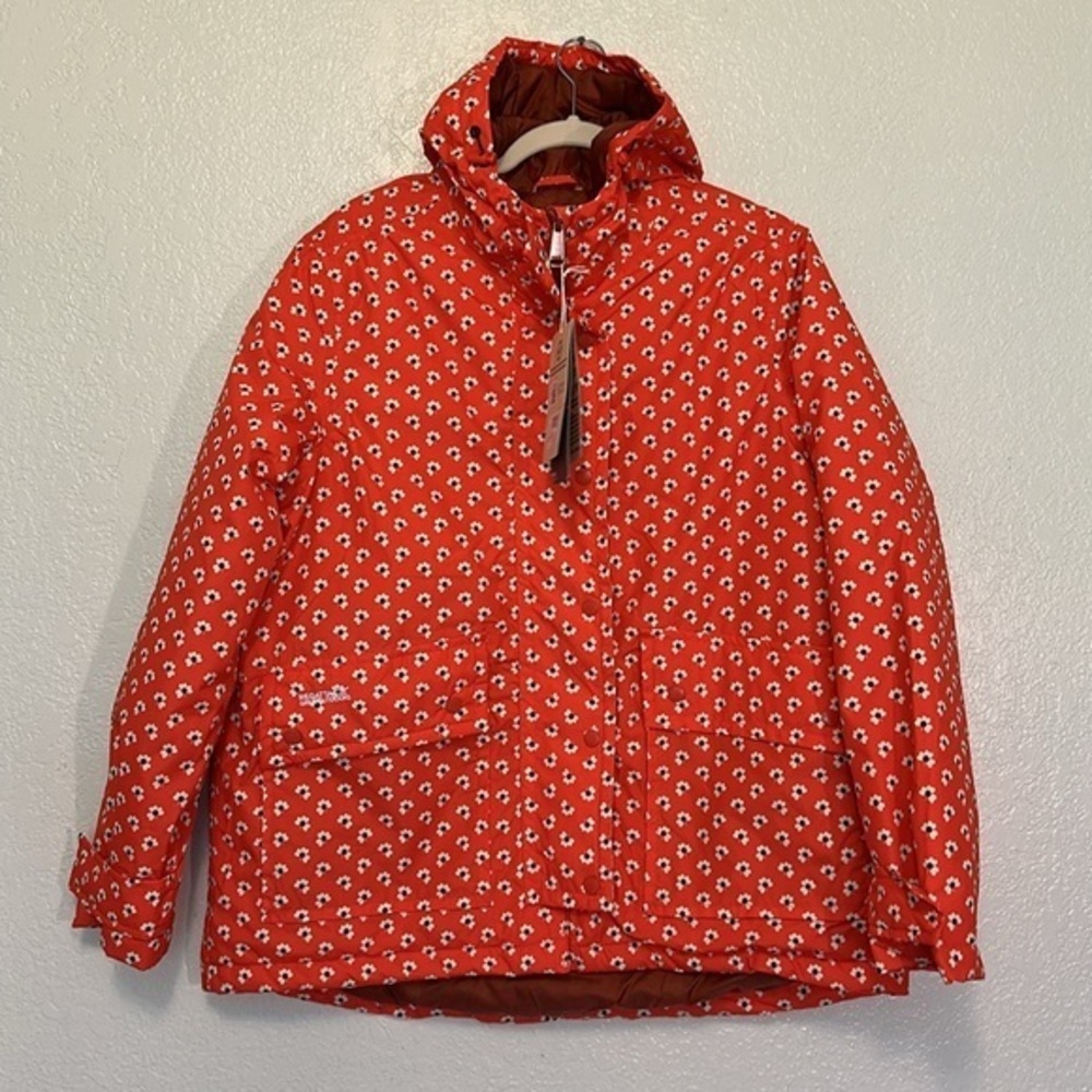 Orla Kiely Regatta NWT Winter Puffy Coat  US10